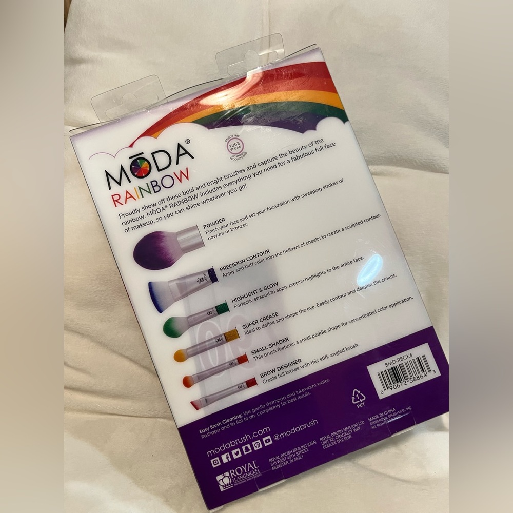 Moda Rainbow 🌈 Brush kit - Picture 2 of 2